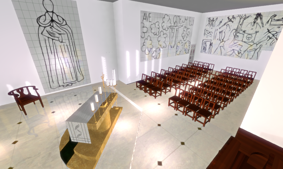 Riskant storm Algemeen Chapelle du Rosaire de Vence – Unity 3D « Korzen Concept